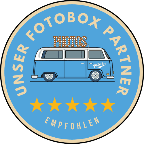 Photobus Badge-blau Photobus Badge-blau